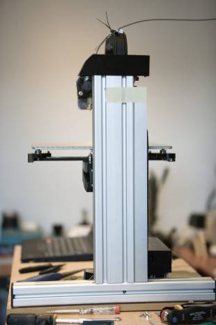 Felix 3D Printer 25x25mm Aluminum  Chain Cover